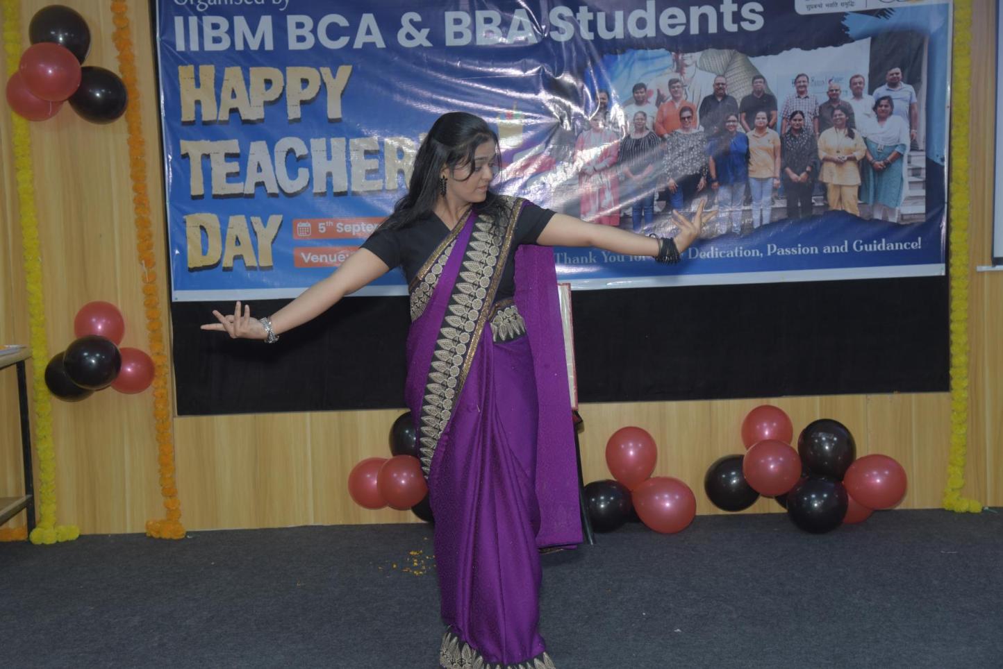 Teacher’s Day Celebration at IIBM – Honouring Educators with Joy and Gratitude